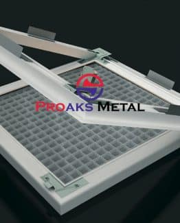 asma tavan kapağı kare petekli